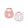 Baby bib set in Colors pink