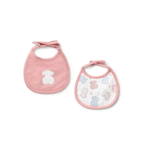 Baby bib set in Colors pink