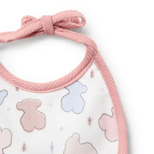 Baby bib set in Colors pink