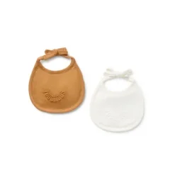 Baby bib set in Trend orange