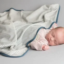 Baby blanket in Classic green