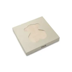 Baby blanket in Nilo TOUS logo ecru