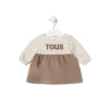 Baby girls dress in Classic beige