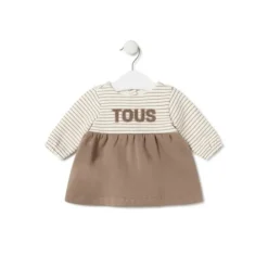 Baby girls dress in Classic beige