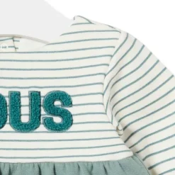Baby girls dress in Classic green