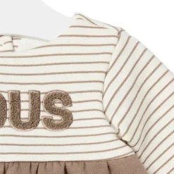 Baby girls dress in Classic beige