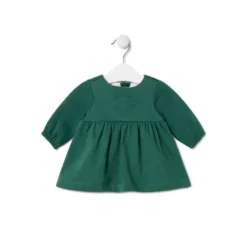 Baby girls dress in Trend green
