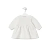 Baby girls dress in Trend ecru