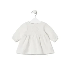 Baby girls dress in Trend ecru