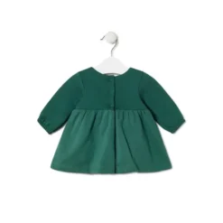 Baby girls dress in Trend green