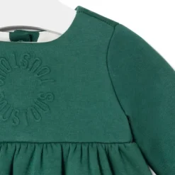 Baby girls dress in Trend green
