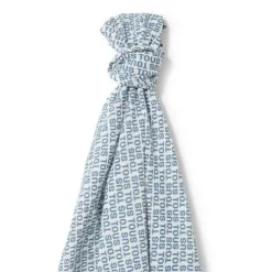 Baby muslin in Muse navy blue