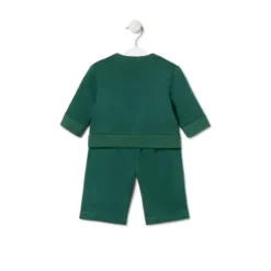 Baby outfit in Trend green