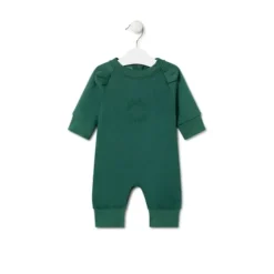Baby playsuit in Trend green