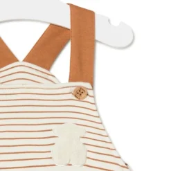 Baby romper in Classic orange