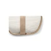 Bear-shaped travel changing mat in Classic beige