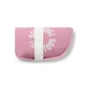 Bear-shaped travel changing mat in Trend pink