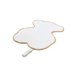 Bear-shaped travel changing mat in Trend orange
