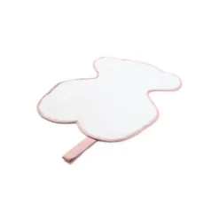 Bear-shaped travel changing mat in Classic beige