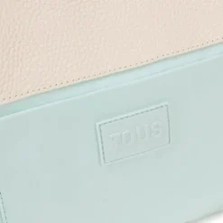 Beige leather City bag TOUS Miranda
