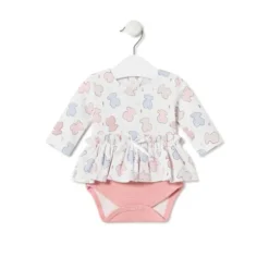 Bodysuit with skirt in Colors pink