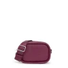 Burgundy leather Crossbody reporter bag TOUS Miranda