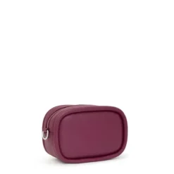 Burgundy leather Crossbody reporter bag TOUS Miranda