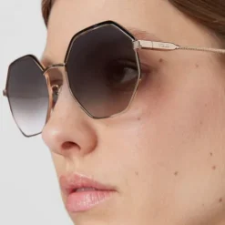 Czarne okulary przeciwsłoneczne New Jolie