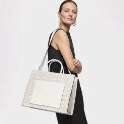 Duża jasnoszara torba na zakupy Amaya Kaos Mini Evolution New