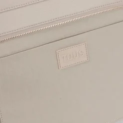 Duża torba z rączkami TOUS Jane w kolorze taupe