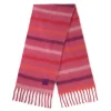 Fuksjowy fular TOUS Stripes