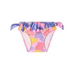Girls bikini bottoms in Aqua pink