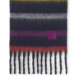 Granatowy fular TOUS Stripes