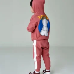 Joggers in Casual maroon