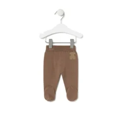 Knitted baby set in Tricot TOUS logo beige