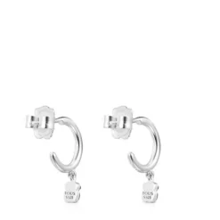 Kolczyki Tous Mini Onix Silver