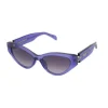 Liliowe okulary przeciwsłoneczne TOUS Cat Eye