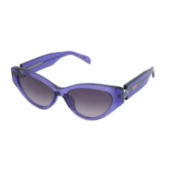Liliowe okulary przeciwsłoneczne TOUS Cat Eye