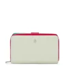 Medium mint and beige New Dubai Wallet