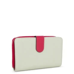 Medium mint and beige New Dubai Wallet
