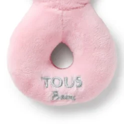 Miś grzechotka Toy Bear w kolorze różowym