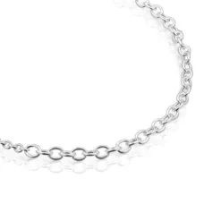 Naszyjnik choker TOUS Calin ze srebra, z okrągłymi pierścieniami