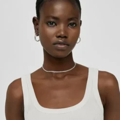 Naszyjnik choker z łańcuszka wędzidłowego ze srebra TOUS Chain