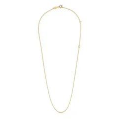 Naszyjnik choker ze srebra pokrytego 18-karatowym złotem, o długości 50 cm TOUS Basics