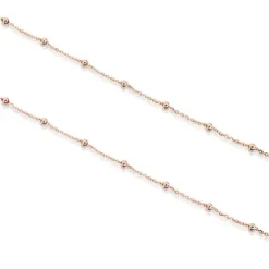 Naszyjnik choker ze srebra pokrytego 18-karatowym złotem, z kulkami TOUS Chain