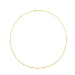 Naszyjnik choker ze złota, o długości 45 mm TOUS Chain
