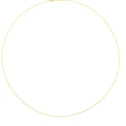Naszyjnik choker ze złota, o długości 45 cm TOUS Basics