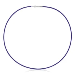 Naszyjnik Mesh Tube z liliowej stali IP 2 mm