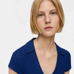Naszyjnik Tous Mini Color ze srebra z kamieniami