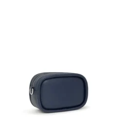 Navy blue leather Crossbody Reporter bag TOUS Miranda